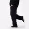 FRONT POCKET BLACK KNITTED TROUSER