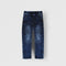 Boys Slim Fit Dark Blue Jeans