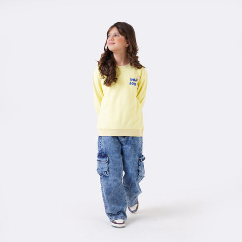 BEE LOVE PRINTED SWEATSHIRT