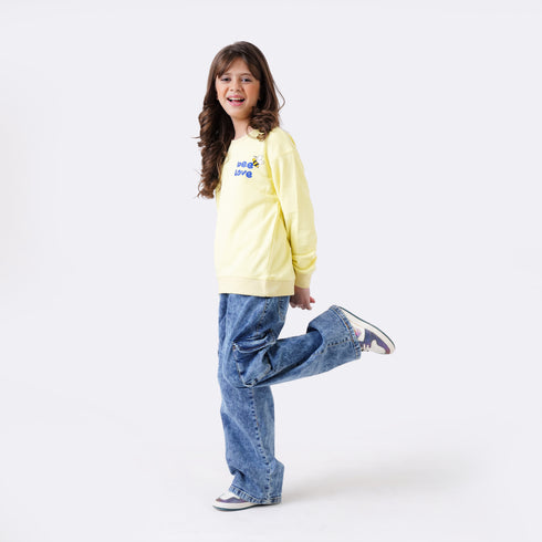 BEE LOVE PRINTED SWEATSHIRT