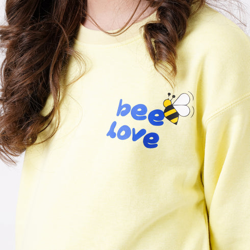 BEE LOVE PRINTED SWEATSHIRT