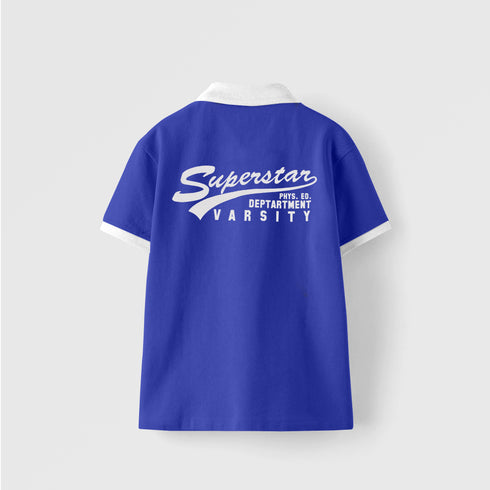 BLue 22 Graphic Polo Shirt