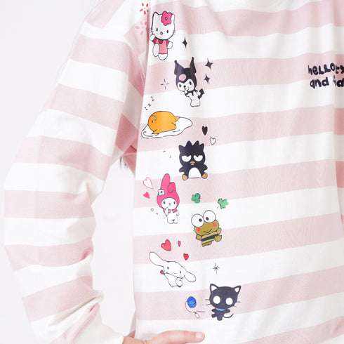 KITTY & FRIENDS PRINTED SWEATSHIRT
