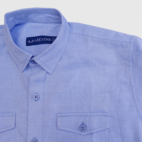 FLAP POCKET SHIRT WITH PATCH POCKET