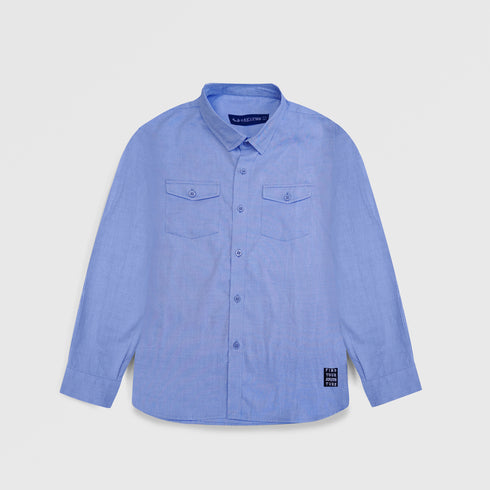 FLAP POCKET SHIRT WITH PATCH POCKET