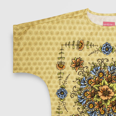 PRINTED OVER SIZED Top -