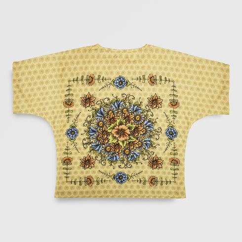 PRINTED OVER SIZED Top -