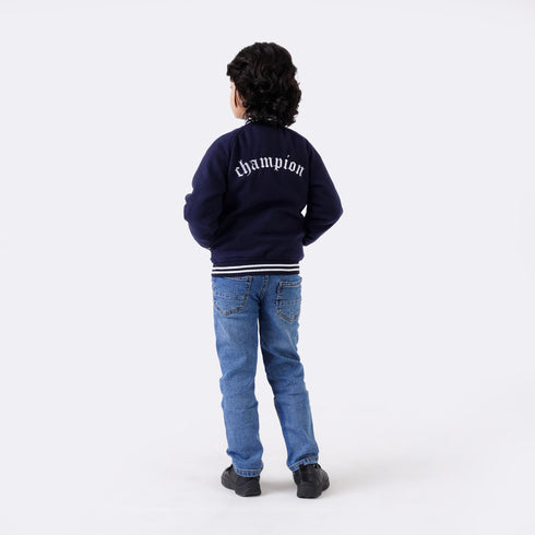 RAGLAN CHAMPIONS VARSITY JACKET