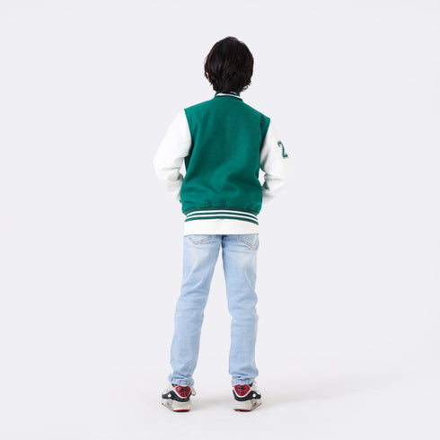 VIBES EMBROIDRY VARSITY JACKET