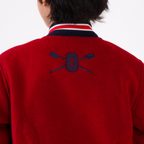 EMBROIDERY BADGES VARSITY JACKET