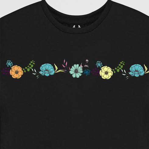 Multi Flower Graphic Tee