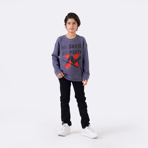 SKATE PRINTED SWEATSHIRT