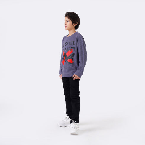 SKATE PRINTED SWEATSHIRT
