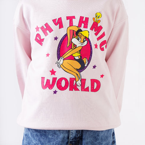 RHYTHMIC PRINTED SWEATSHIRT