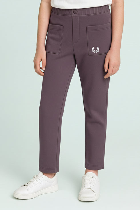 Lilac Front Pocket Trousers