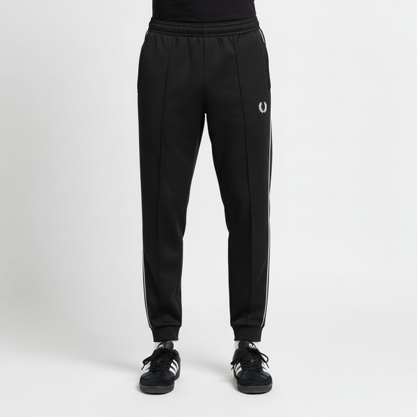Black Sporty Stripe Joggers
