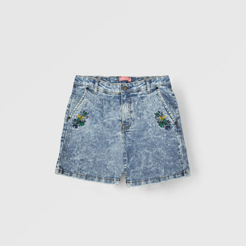 Denim Girls Shorts