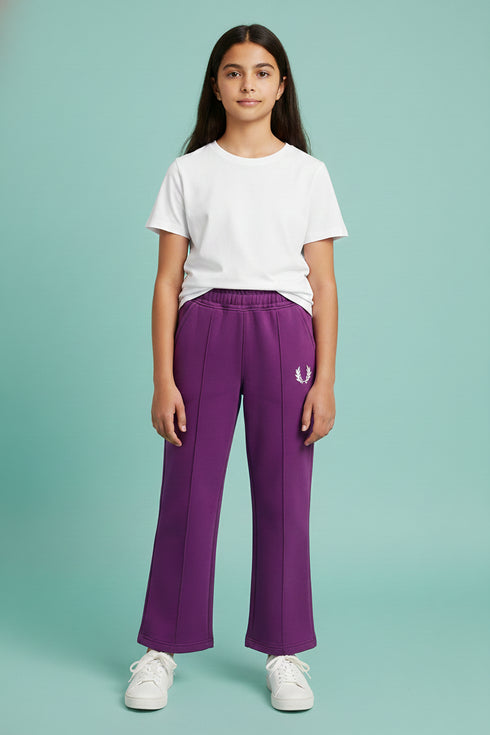 Purple Comfort Track Trouser