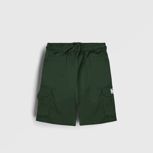 Green Cargo Shorts