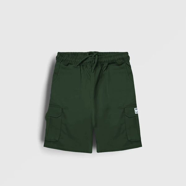 Green Cargo Shorts