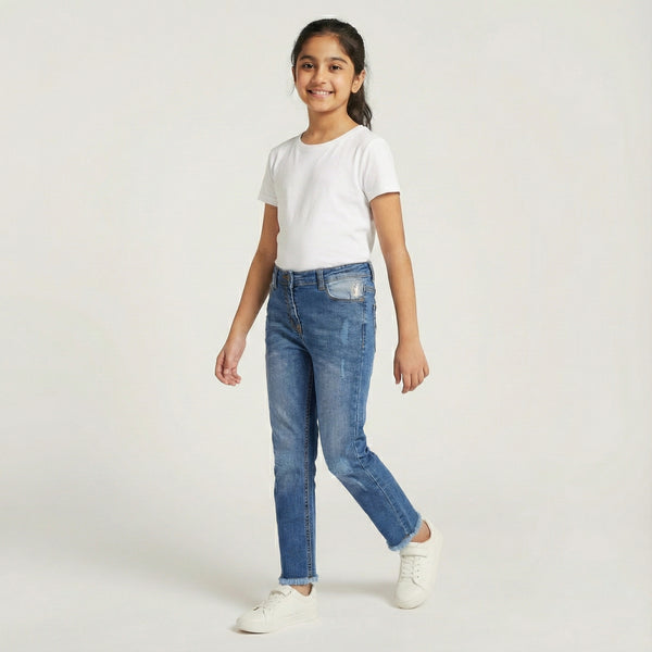 Casual Ripped Slim Jeans