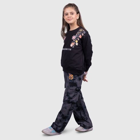 CARGO POCKET TIE & DYE TROUSER