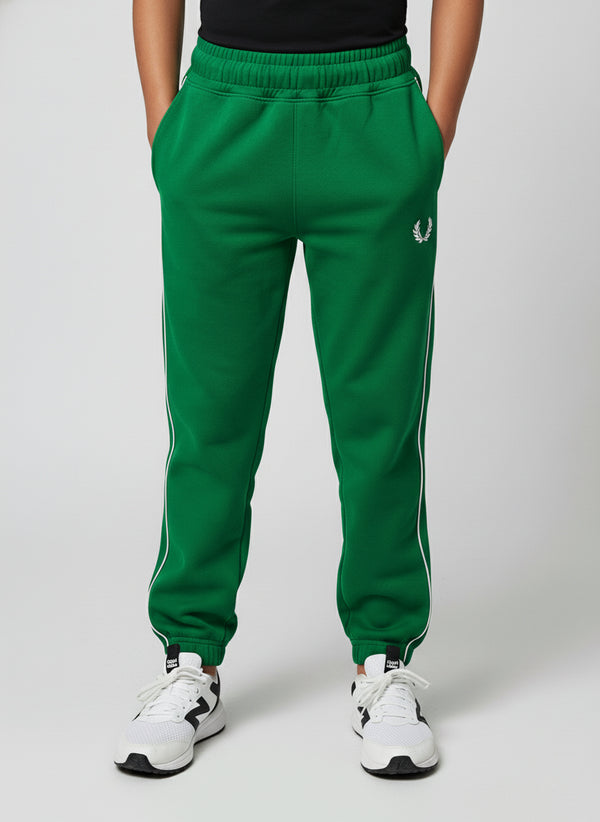 Green Sporty Stripe Joggers
