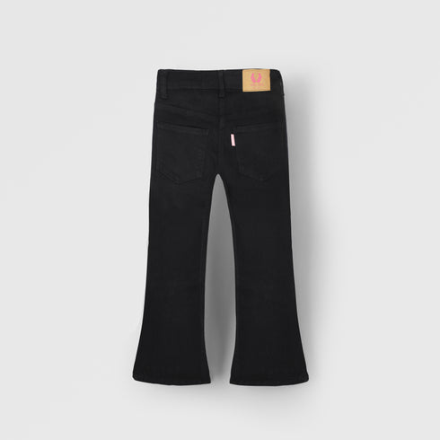 Boot Cut Jeans In Black