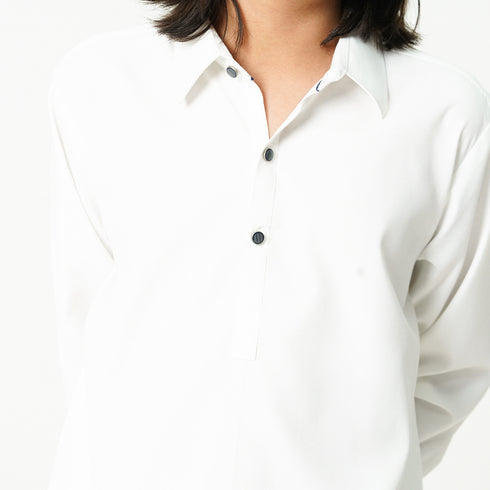 White Wash n Wear Suit