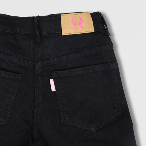 Boot Cut Jeans In Black