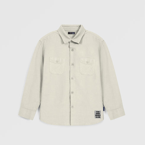 FLAP POCKET SHIRT WITH PATCH POCKET