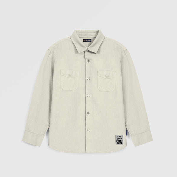 FLAP POCKET SHIRT WITH PATCH POCKET