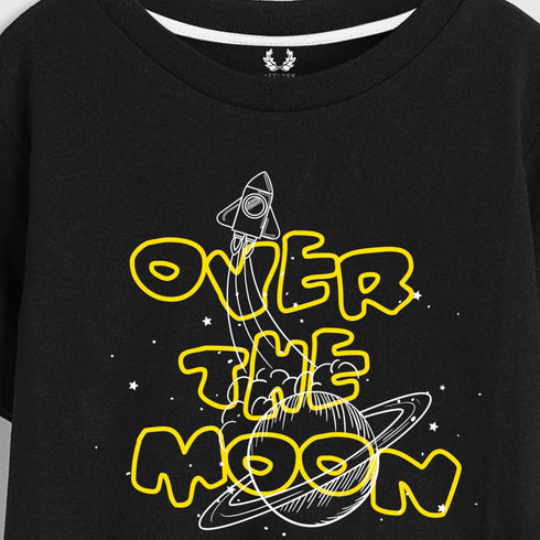 BOYS SPACE MOON T-SHIRT