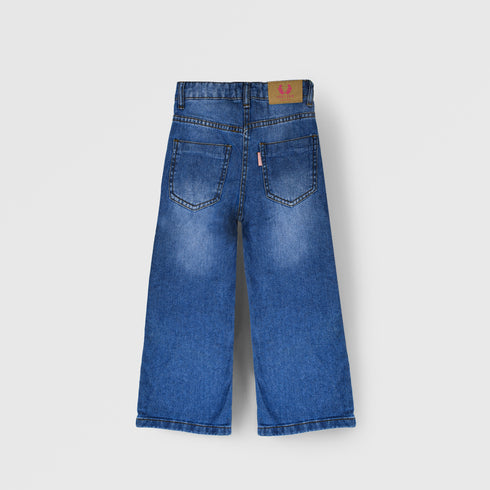 Ice Blue Balloon Fit Jeans