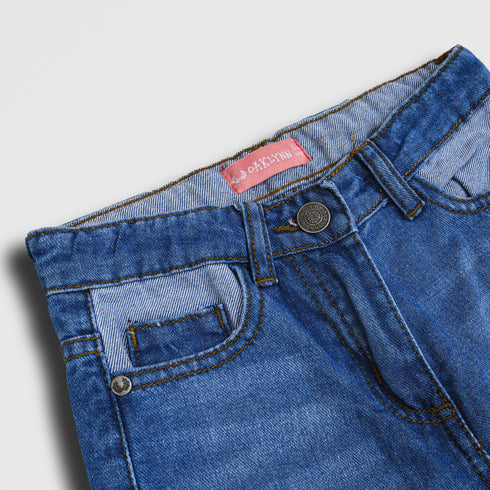 Ice Blue Balloon Fit Jeans