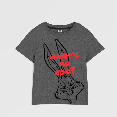 Bugs Bunny Grey Graphic T-Shirt