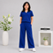 Premium Royal Blue Ribbed Lounge Set