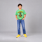 Boys' Regular Fit Medium Blue Tinted Jeans