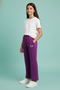 Purple Comfort Track Trouser