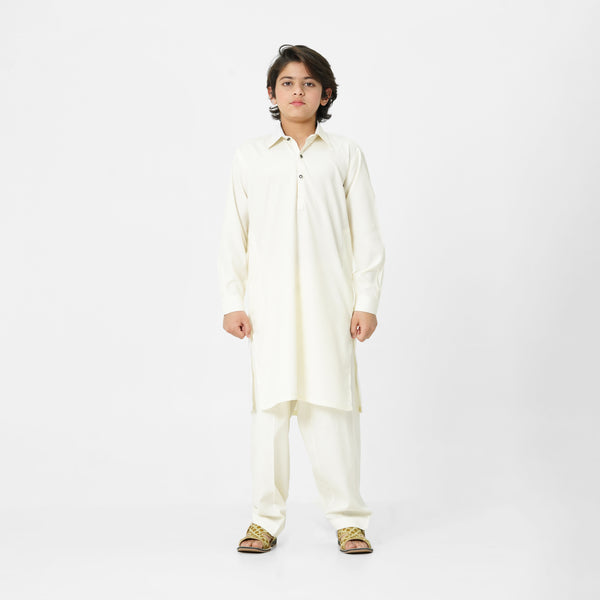 Off White Wash n Wear Suit