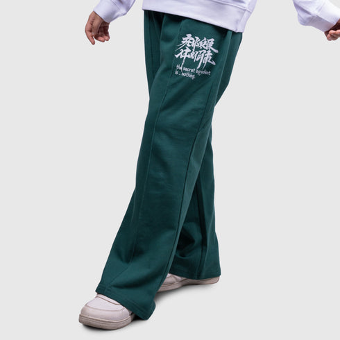 PLEATED KNITTED TROUSER