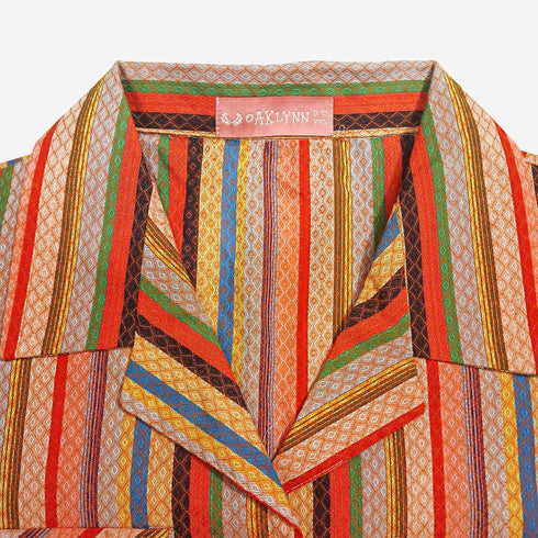 Stripped Relaxed Top - Multi Color