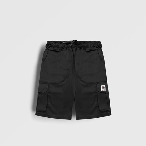 Black Cargo Shorts