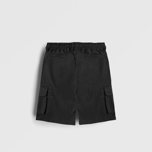 Black Cargo Shorts