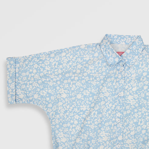 ALL OVER PRINTED BUTTON DOWN