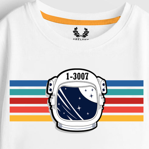 Space Helmet Graphic T-Shirt