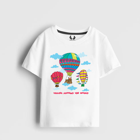 HOT AIR BALLOON GRAPHIC T-SHIRT