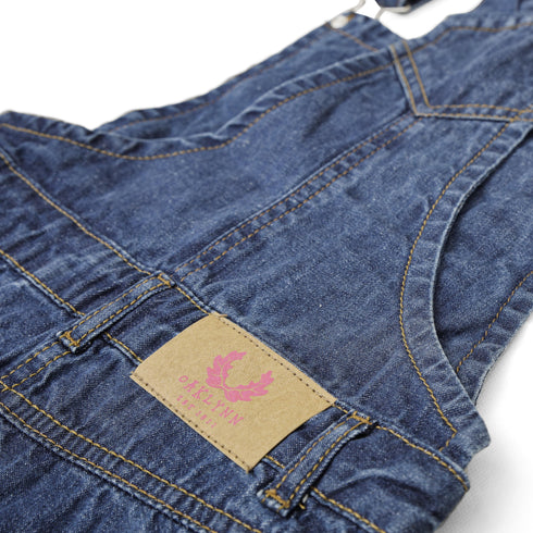 Blue Dungarees Shorts