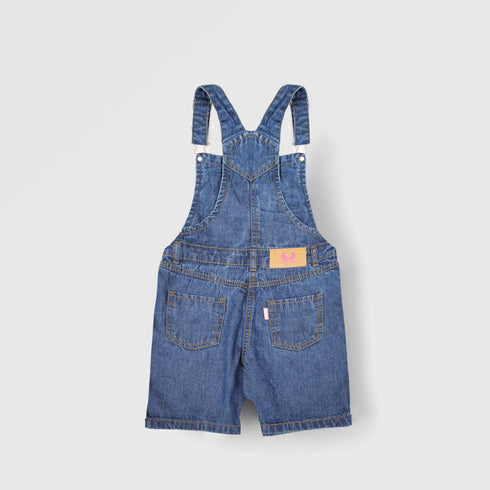 Blue Dungarees Shorts