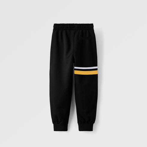 Stripped Knitted Trouser